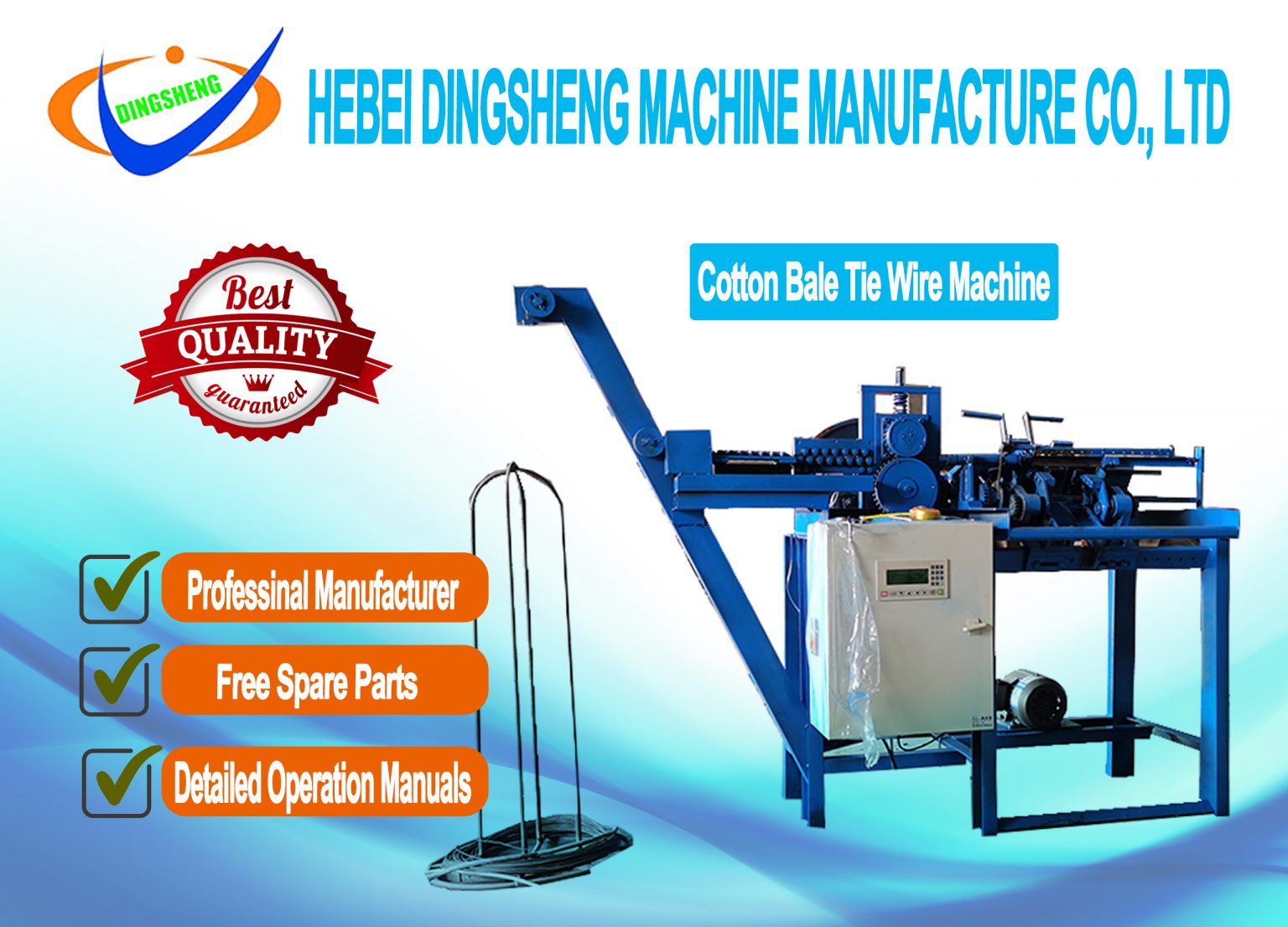Automatic loop tie wire forming machine loop tie wire machine factory