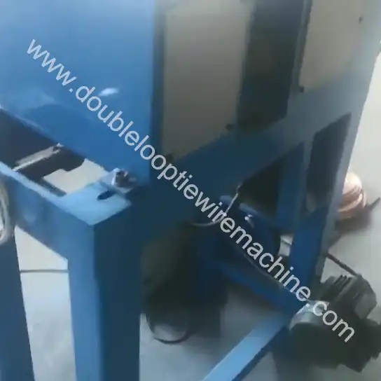 Welding loop tie galvanized wire machine
