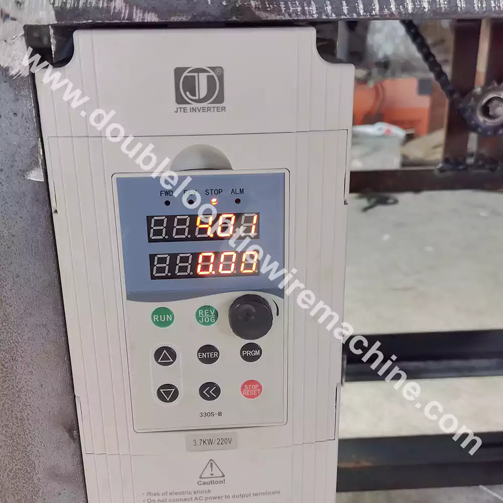Straight Cut Length Wire Tie Machine For Construction Bar