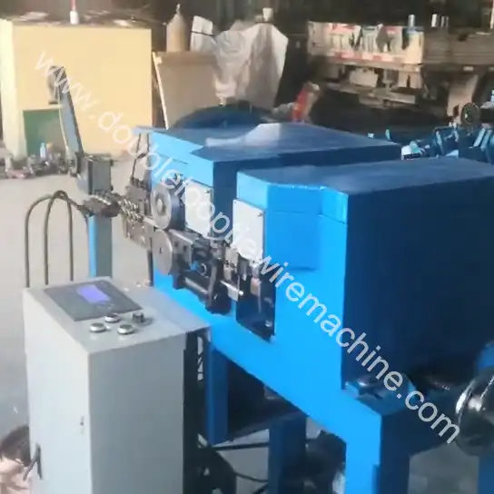Automatic welding loop wire tie machine