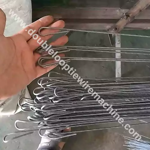 Quick link lock bale tie wire machine China factory