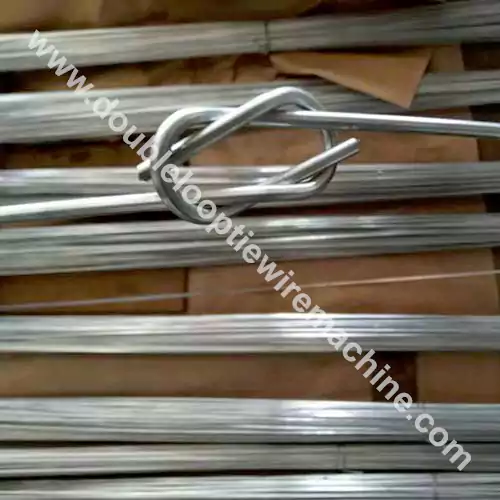 Automatic bale tie wire machine