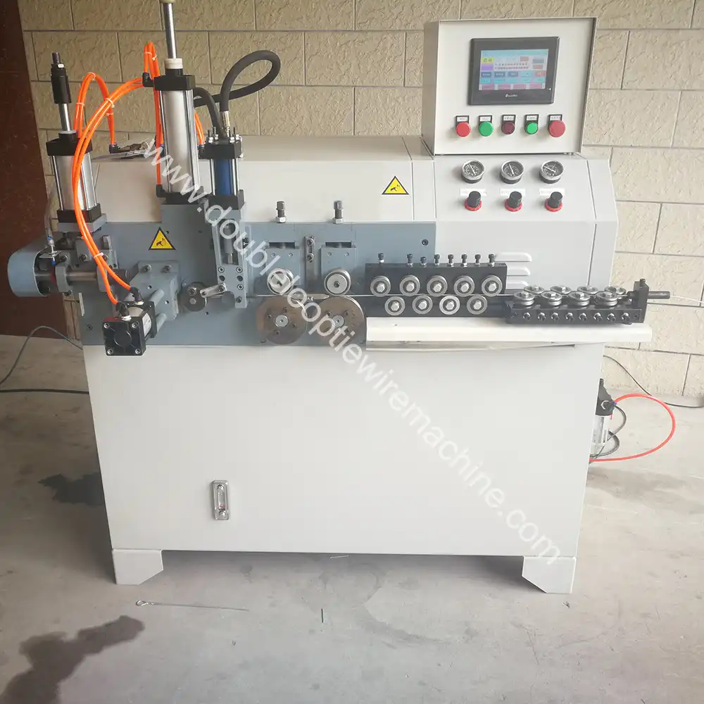 single loop bale tie wire machine for cloth