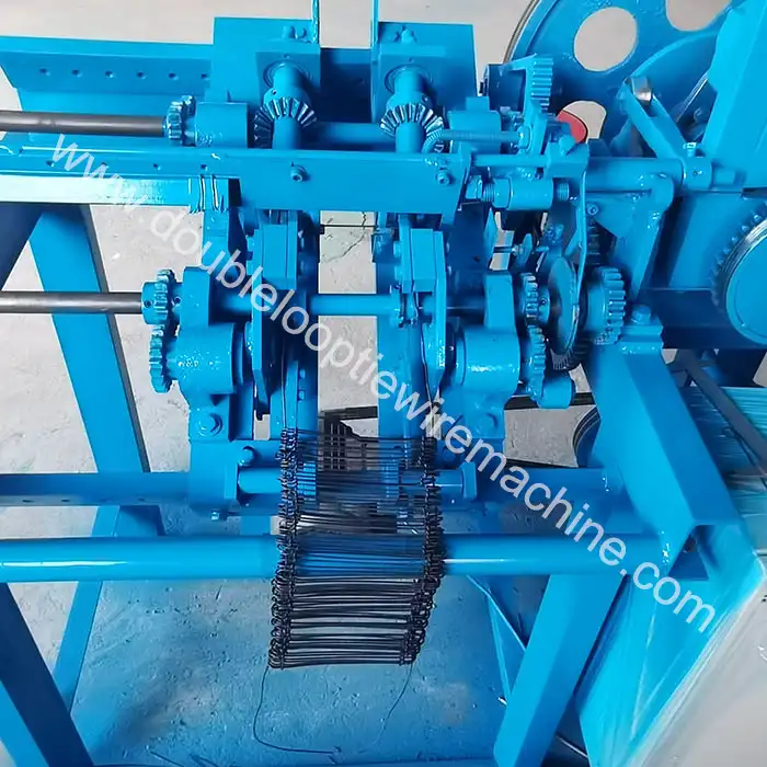 Hot sale double loop tie wire machine
