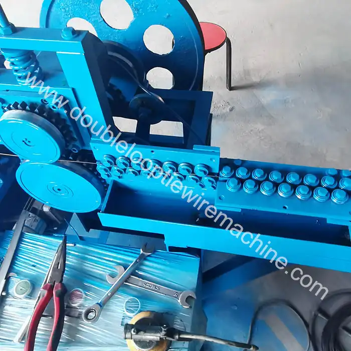 Hot sale double loop tie wire machine