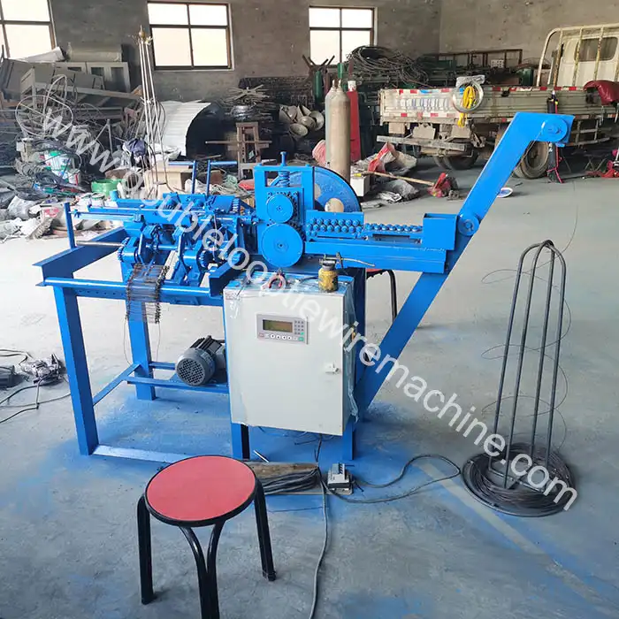 Hot sale double loop tie wire machine