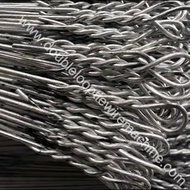 single loop bale tie wire machine for cloth