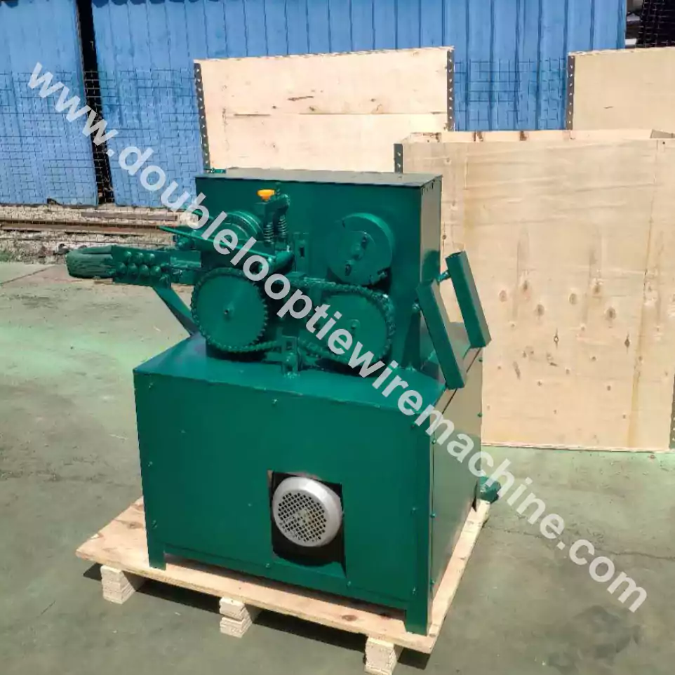 Twist tie straight cutting packing wire machine