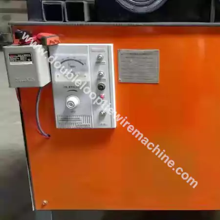 High speed straight cut wire tie machine