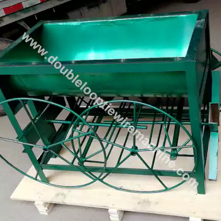 Twist tie straight cutting packing wire machine